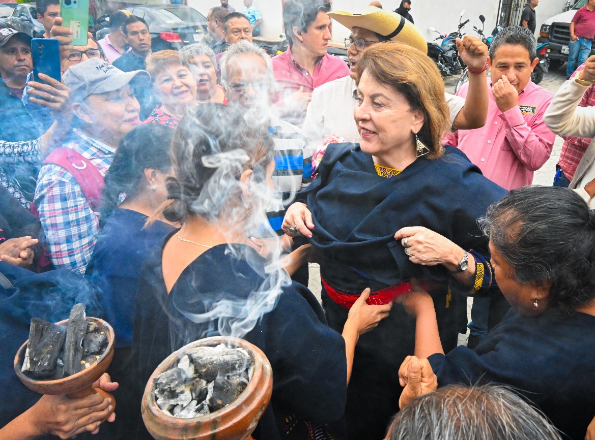 Seremos un gobierno cercano a todos los pueblos originarios: Margarita González Saravia
